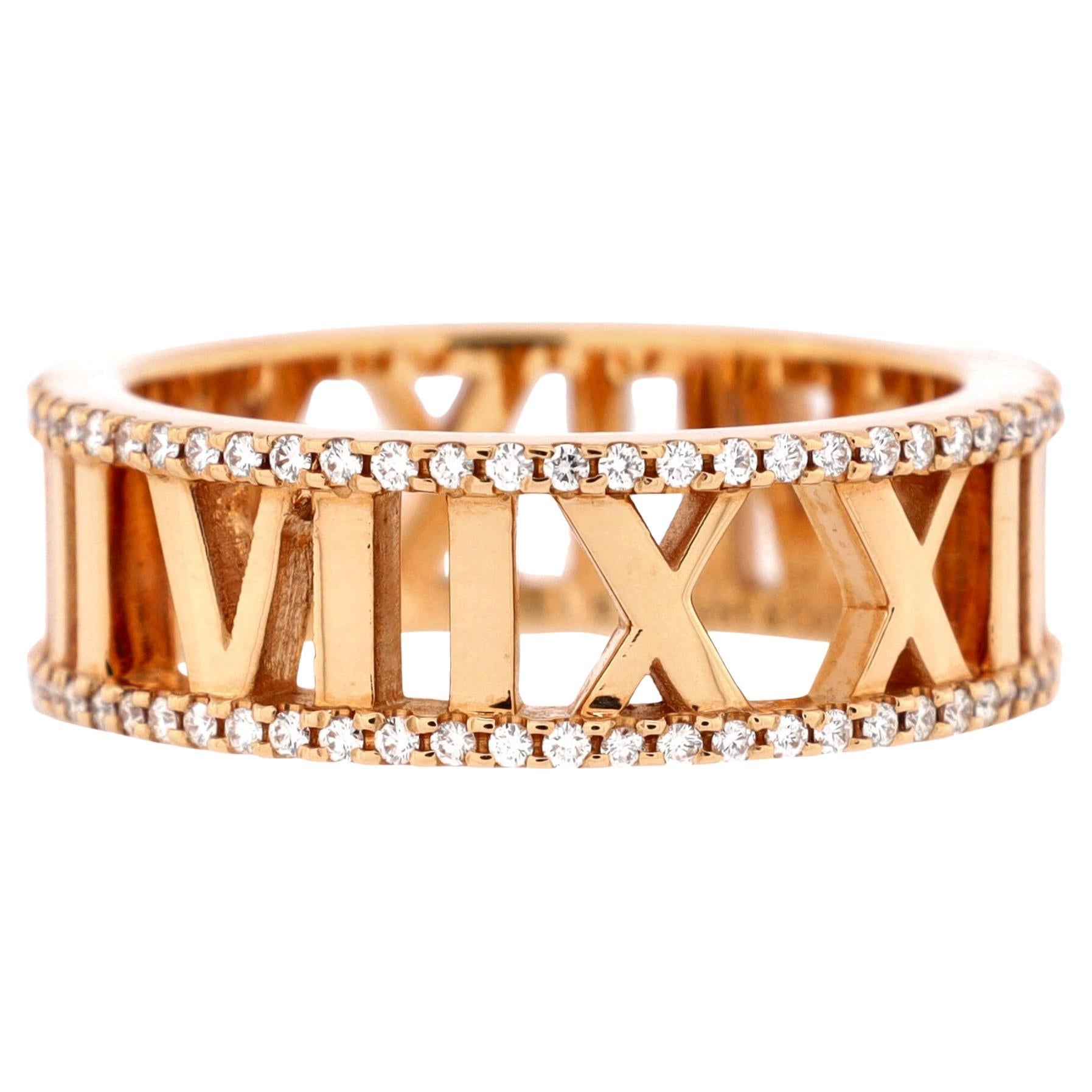 18K Tiffany Atlas Diamond Ring