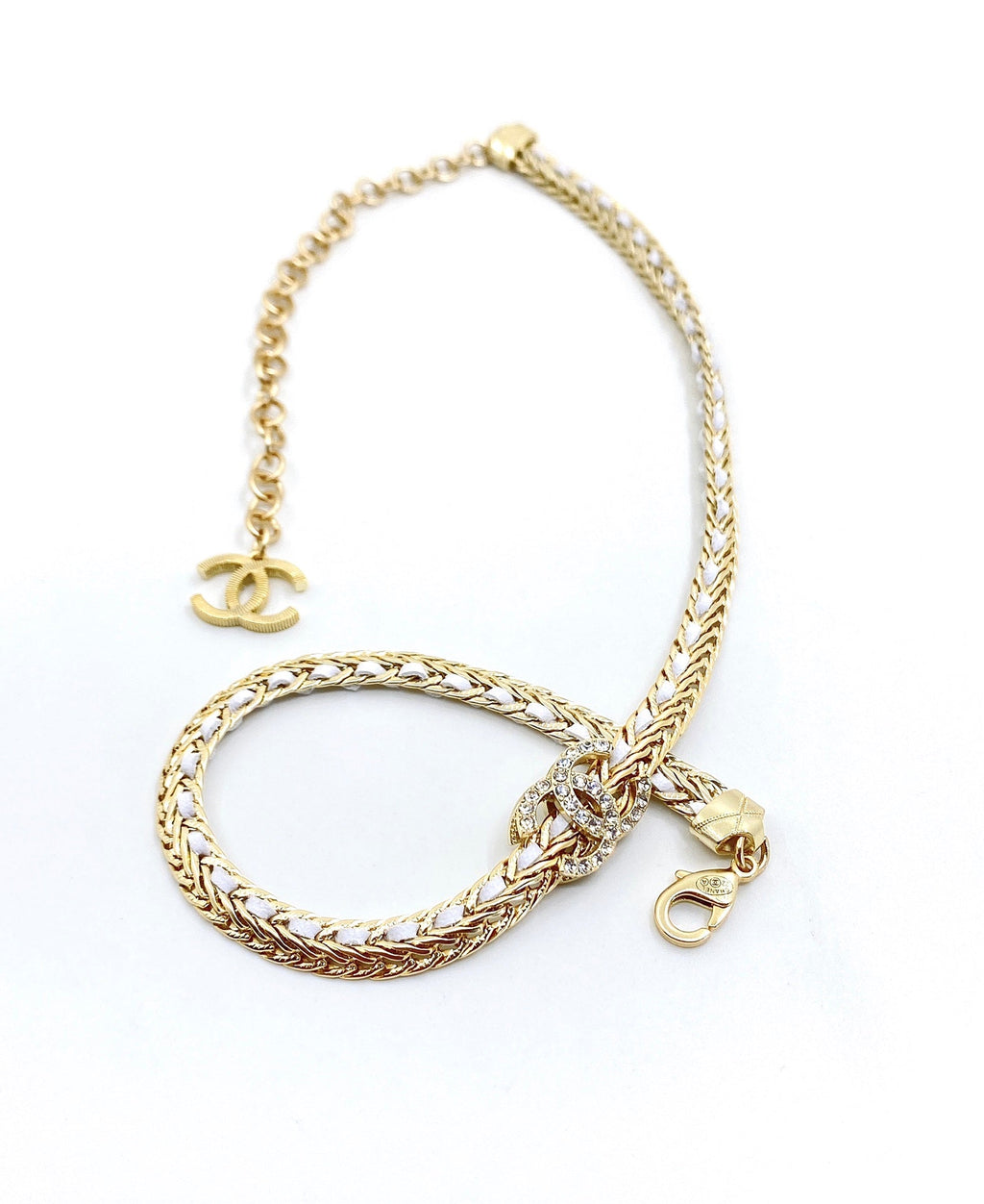 18K  Chanel Diamonds Choker Necklace